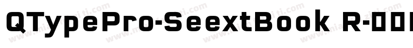 QTypePro-SeextBook R字体转换